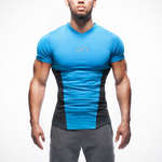 Customized Lycra Colorful Men's T-shirt